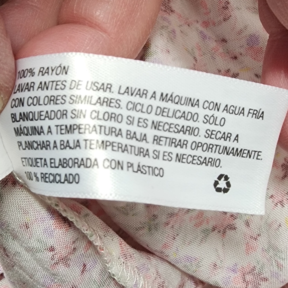 Art Class Sleeveless Dress Short And Long Floral Women's Size XXL - Picture 12 of 12